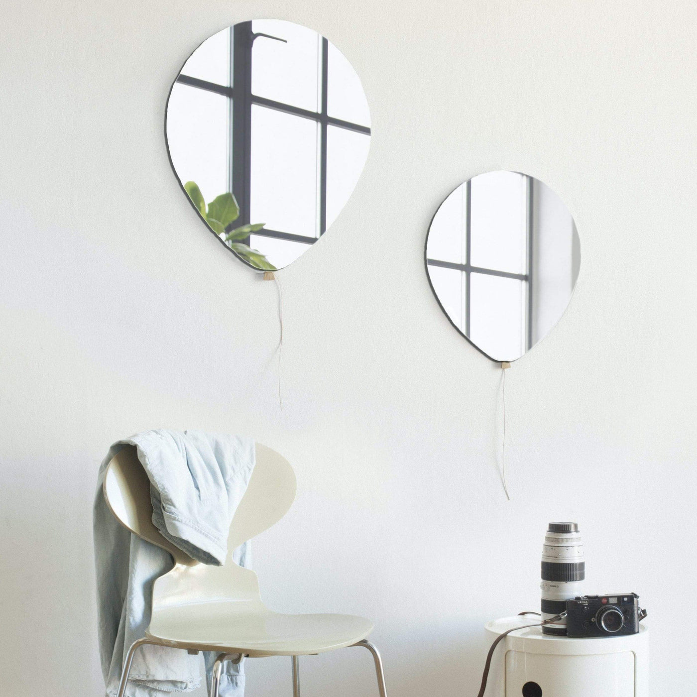 EO Balloon mirrors available in two sizes shop online at someday designs.