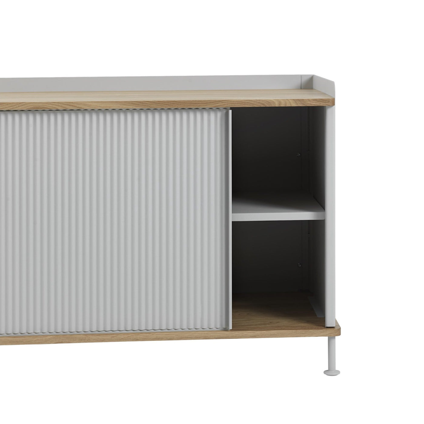 Muuto Enfold Sideboard Tall. Free UK delivery from someday designs. #colour_solid-oak-grey