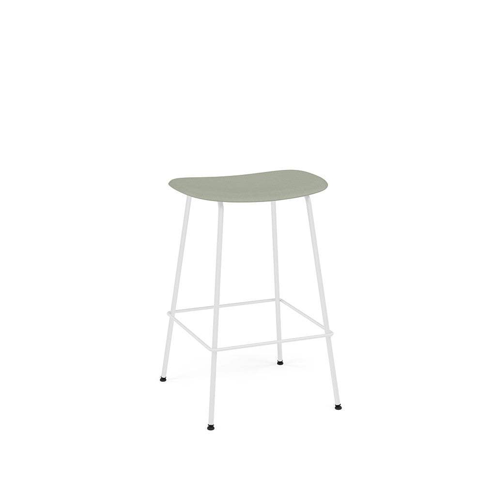 muuto fiber counter stool tube base 65cm available at someday designs. 