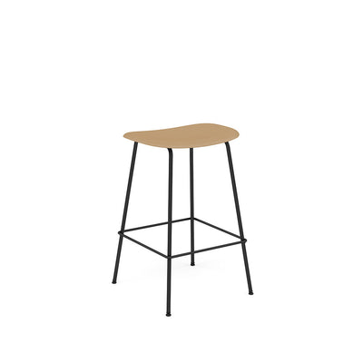 muuto fiber counter stool tube base 65cm available at someday designs. #colour_ochre