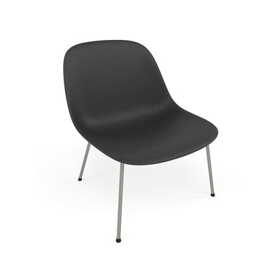 muuto fiber lounge chair black base available from someday designs. #colour_black