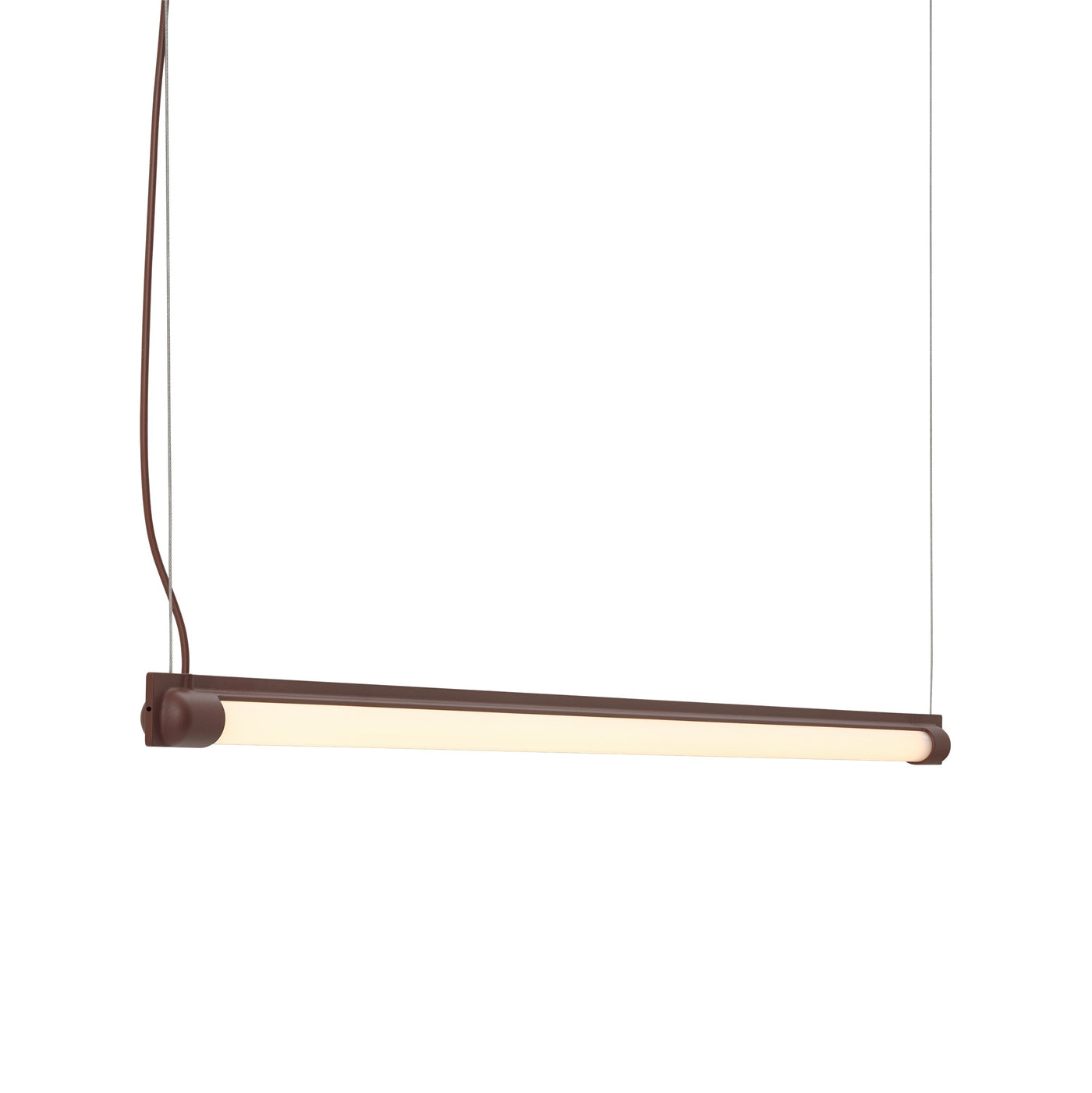 Fine suspension lamp by Muuto side view #size_90cm 