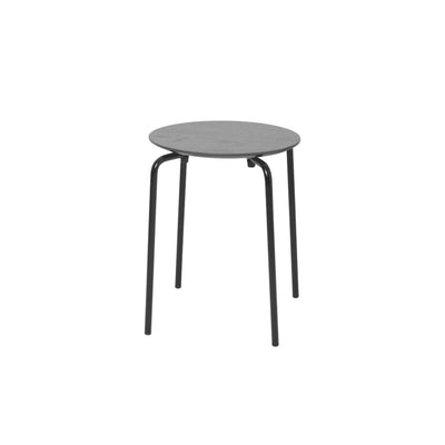 Ferm Living Herman stool with black legs. Shop online at someday designs. #colour_warm-grey
