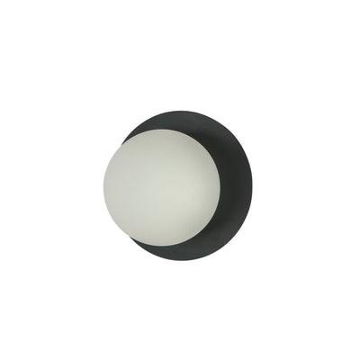 houseof opal disk wall light. British design at someday designs. #colour_charcoal-grey