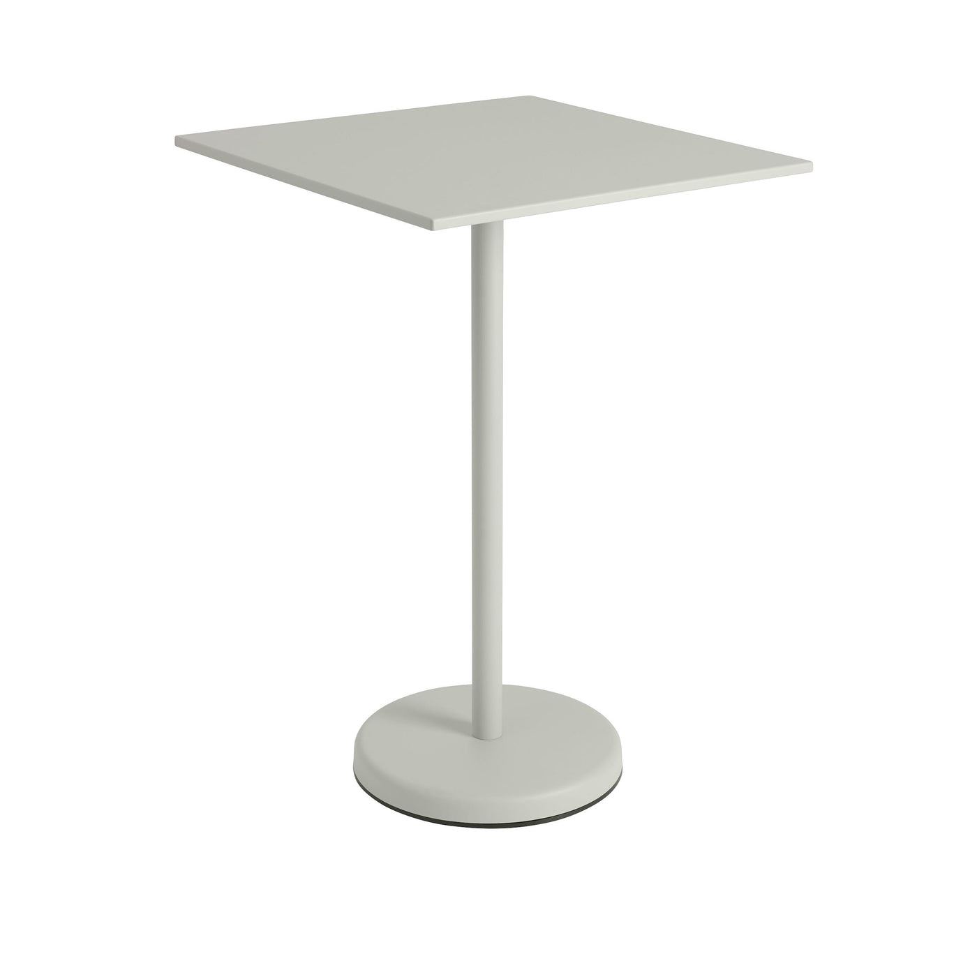 Muuto Linear Steel Cafe Table Square. Shop outdoor furniture at someday designs. #colour_grey