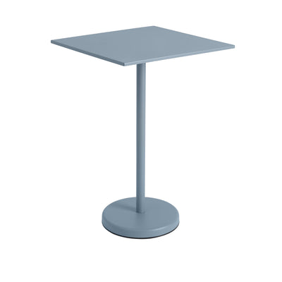 Muuto Linear Steel Cafe Table Square. Shop outdoor furniture at someday designs. #colour_pale-blue