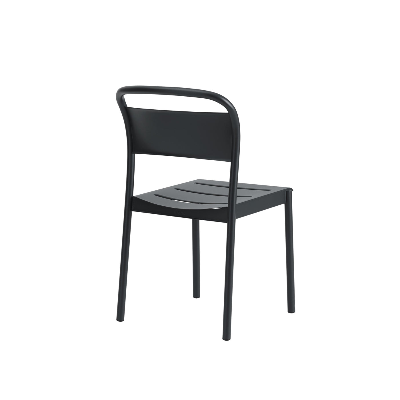 Muuto Linear Steel Side Chair. Shop online at someday designs. #colour_black