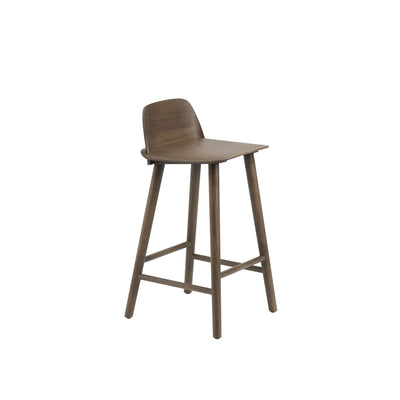 Muuto Nerd counter stool. Shop online at someday designs. #colour_stained-dark-brown