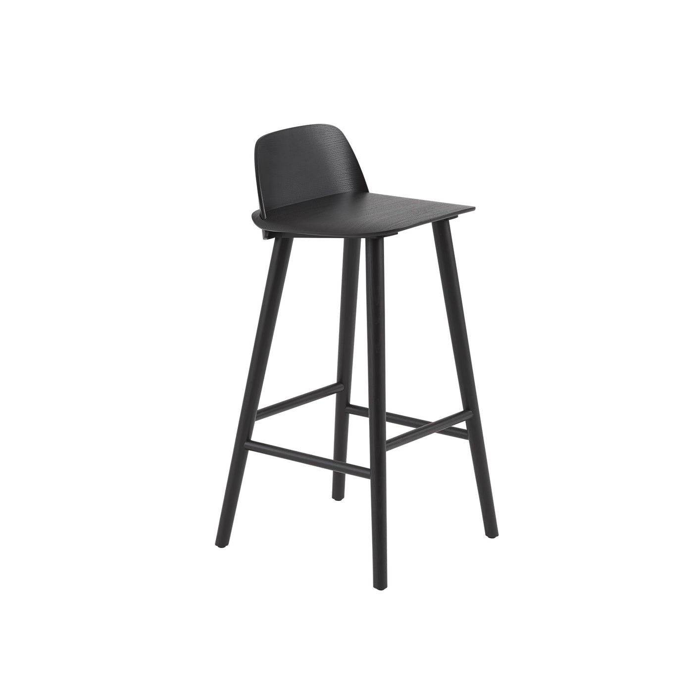Muuto Nerd Bar stool. Shop online at someday designs. #colour_black