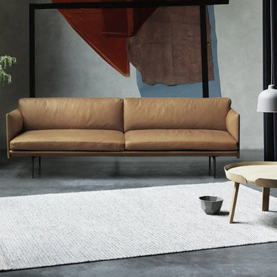 muuto outline sofa refined leather available at someday designs. #colour_cognac-refine-leather