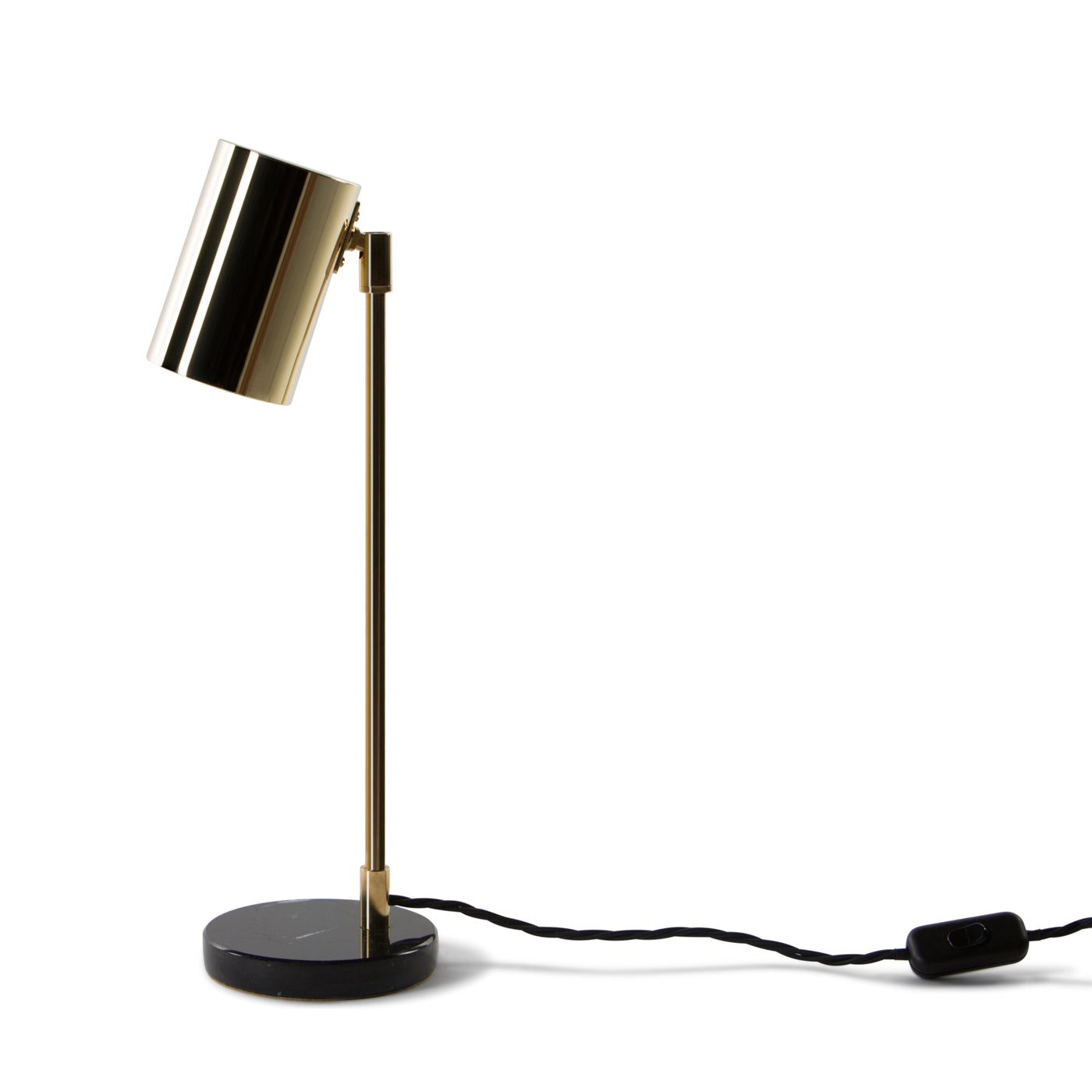 John Hollington pavillion desk lamp black marquina. Shop online at someday designs.