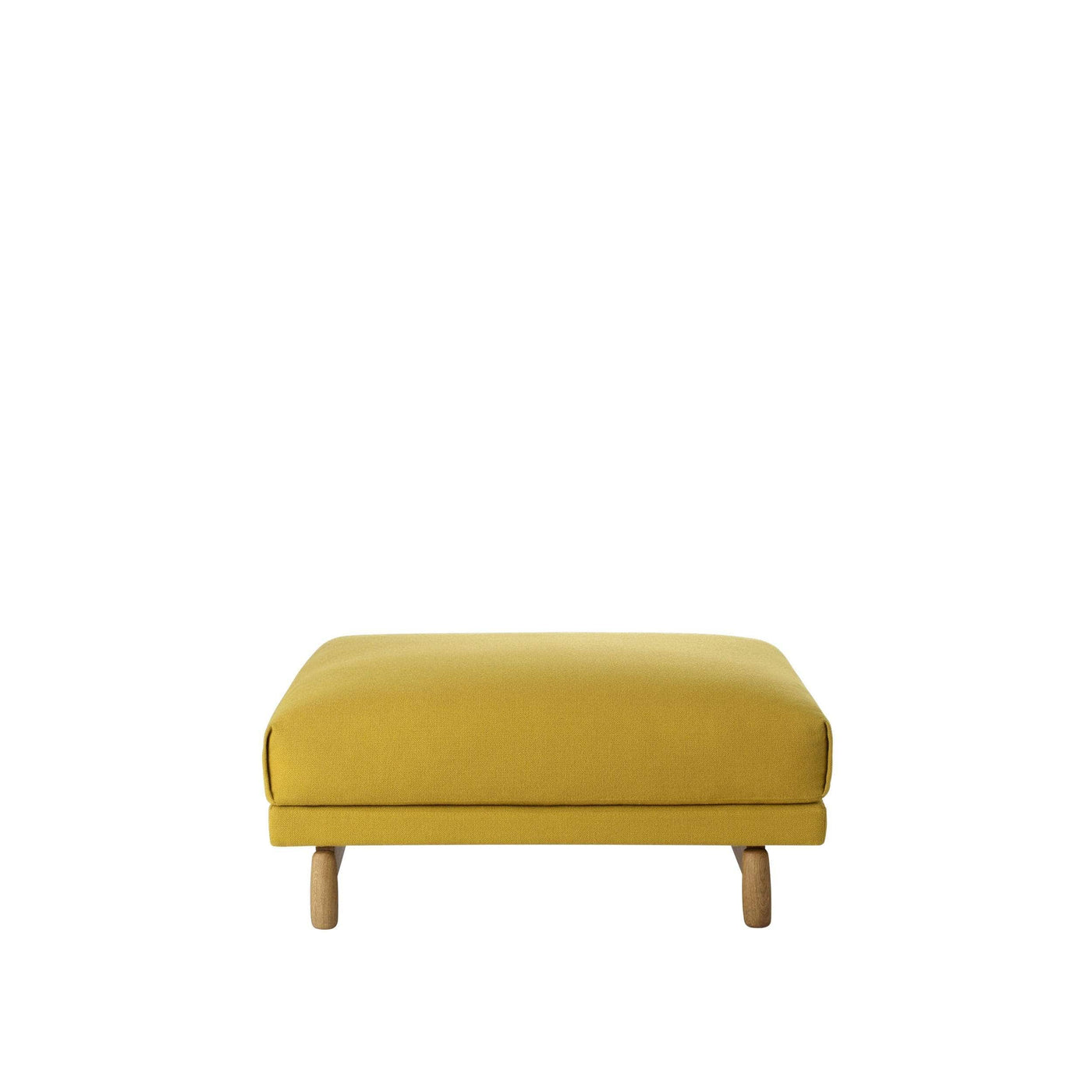 Hallingdal 457 by Kvadrat. Yellow upholstery fabric made to order for Muuto Outline & Rest sofas. Order free fabric swatches at someday designs.