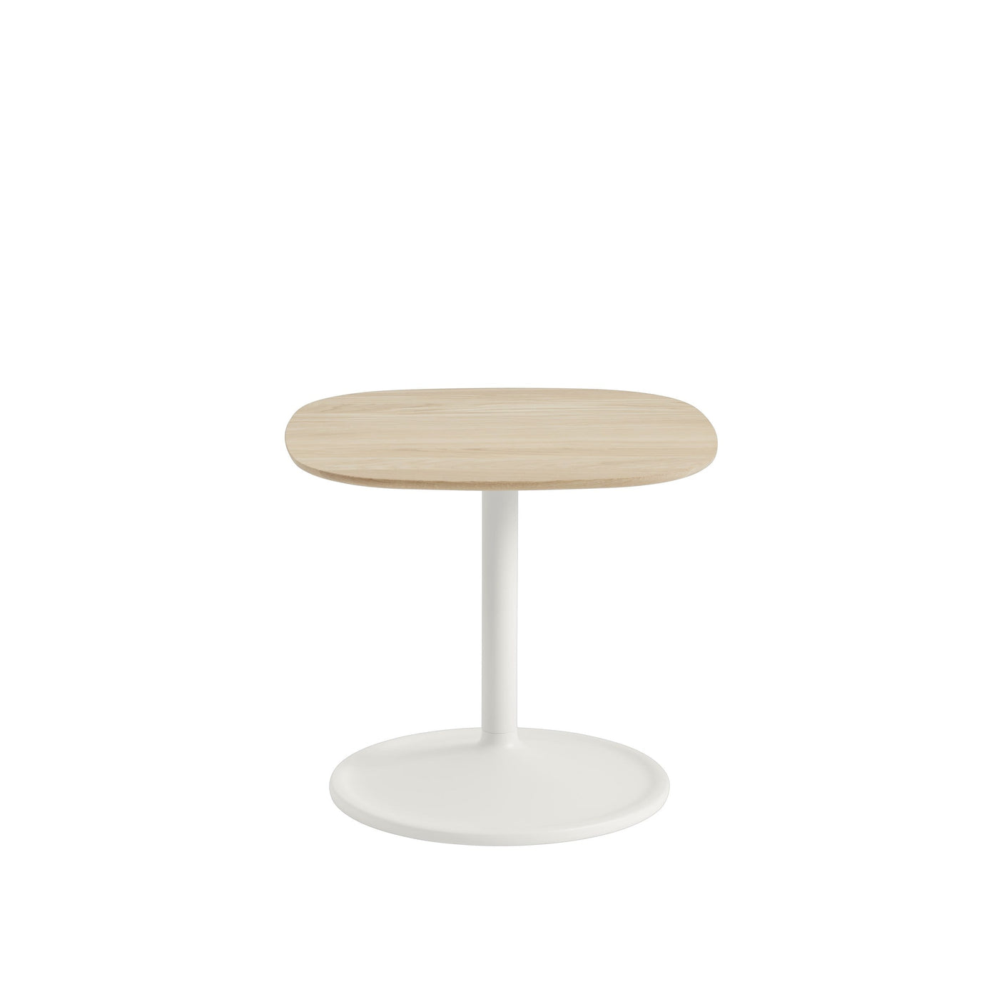 Muuto Soft side table Ø45 x 40cm high. Shop online at someday designs. #colour_solid-oak-off-white