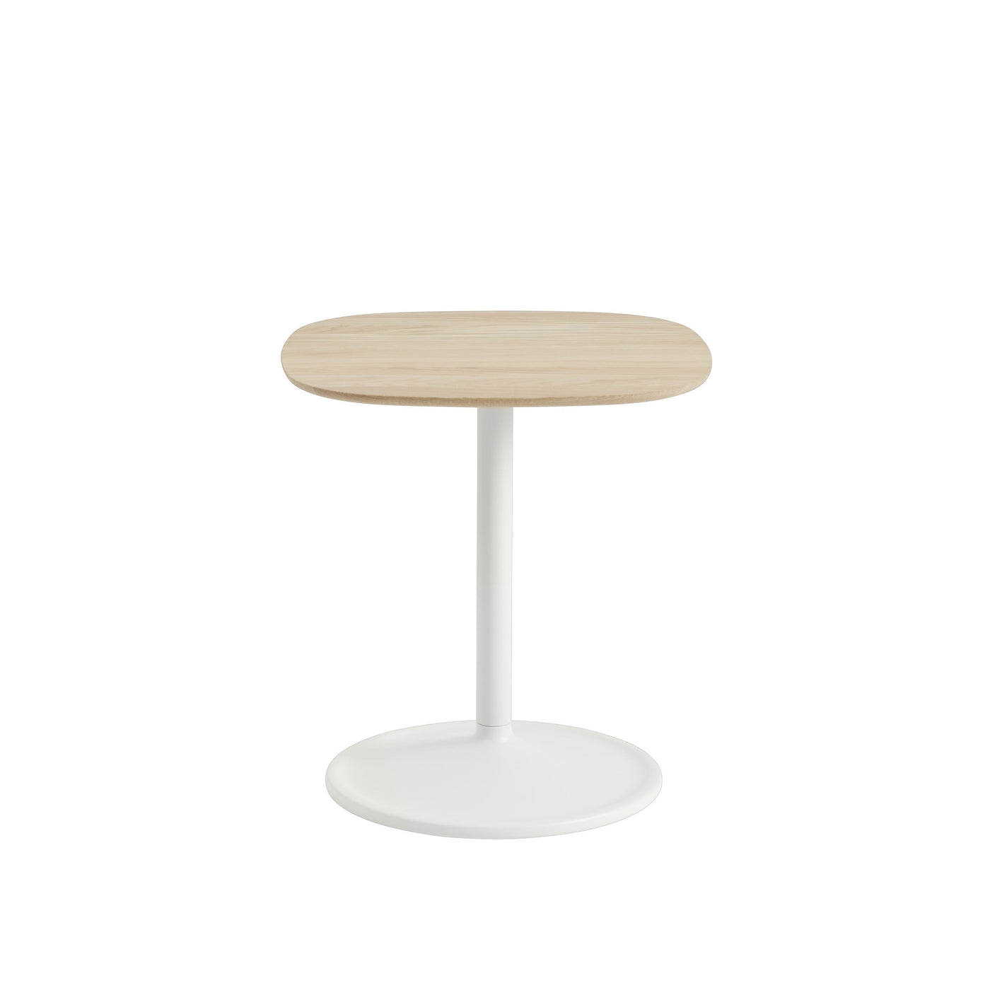 Muuto Soft side table Ø45 x 48cm high. Shop online at someday designs. #colour_solid-oak-off-white