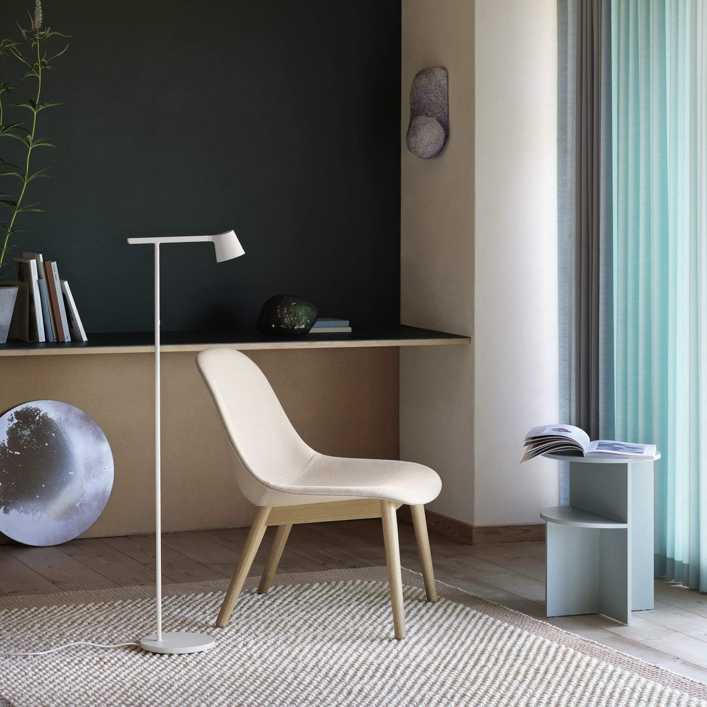 Muuto Tip Floor Lamp in grey. Available from someday designs. #colour_grey