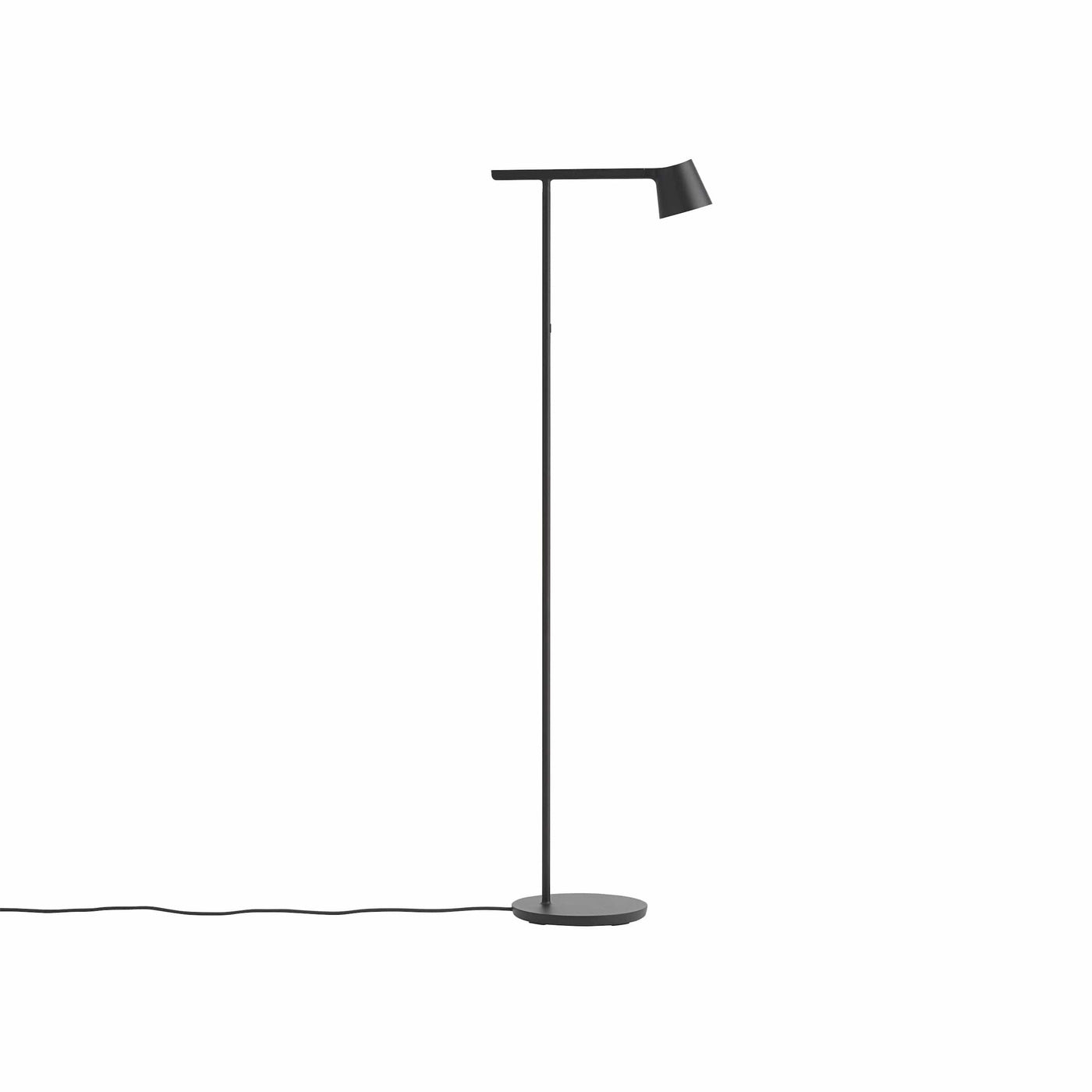 Muuto Tip Floor Lamp in black. Available from someday designs.  #colour_black