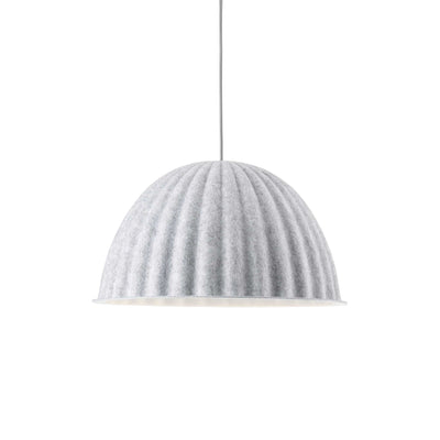 muuto under the bell pendant lamp white melange small available at someday designs. #colour_white-melange-felt