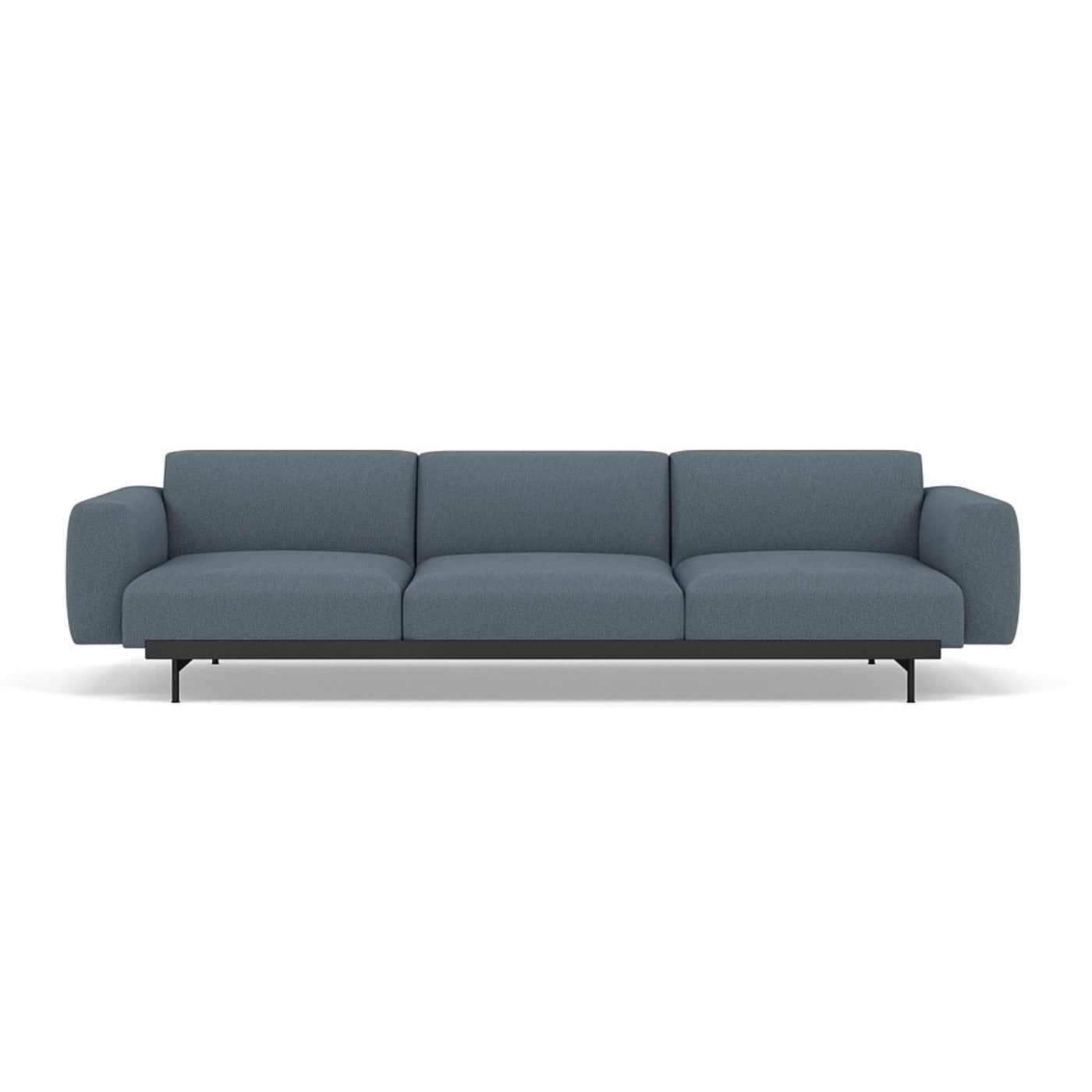 Muuto In Situ Sofa 3 seater configuration 1 in clay 1 fabric. Made to order at someday designs. #colour_clay-1-blue