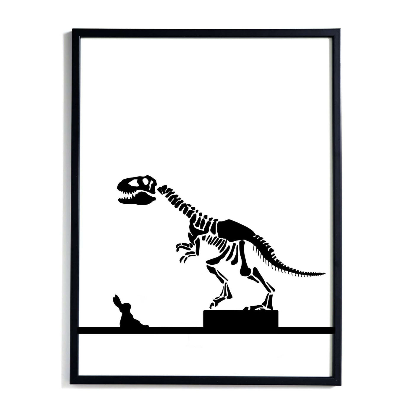 HAM Dinosaur Rabbit Art Print. Buy now at someday designs