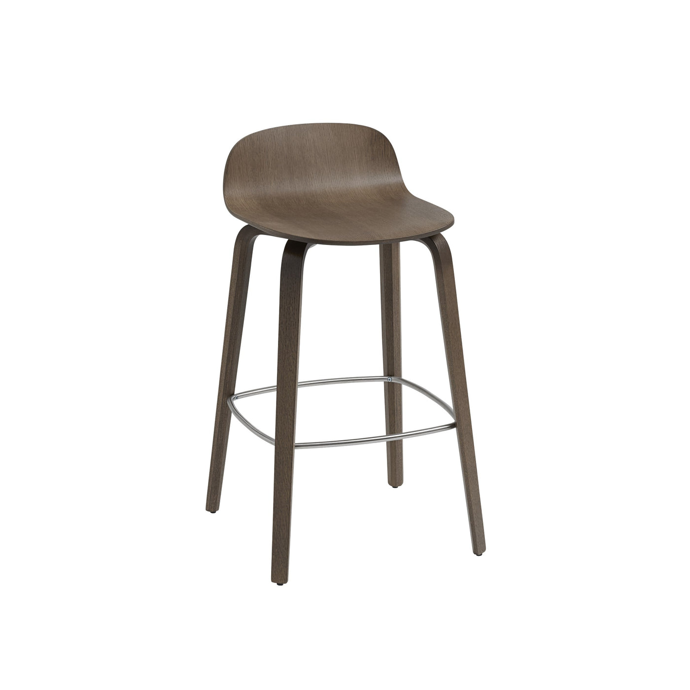 Muuto Visu Counter Stool. Shop online at someday designs. #colour_stained-dark-brown