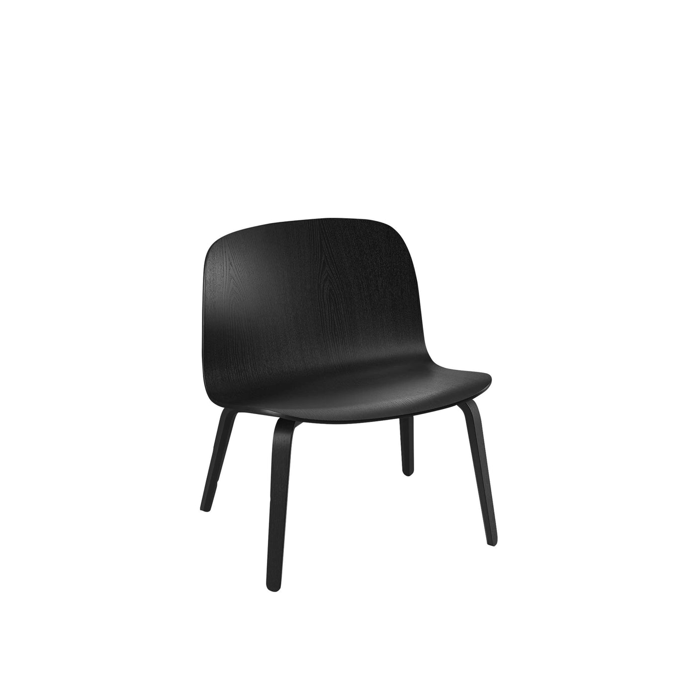 Muuto Visu Lounge Chair in black, available from someday designs. #colour_black