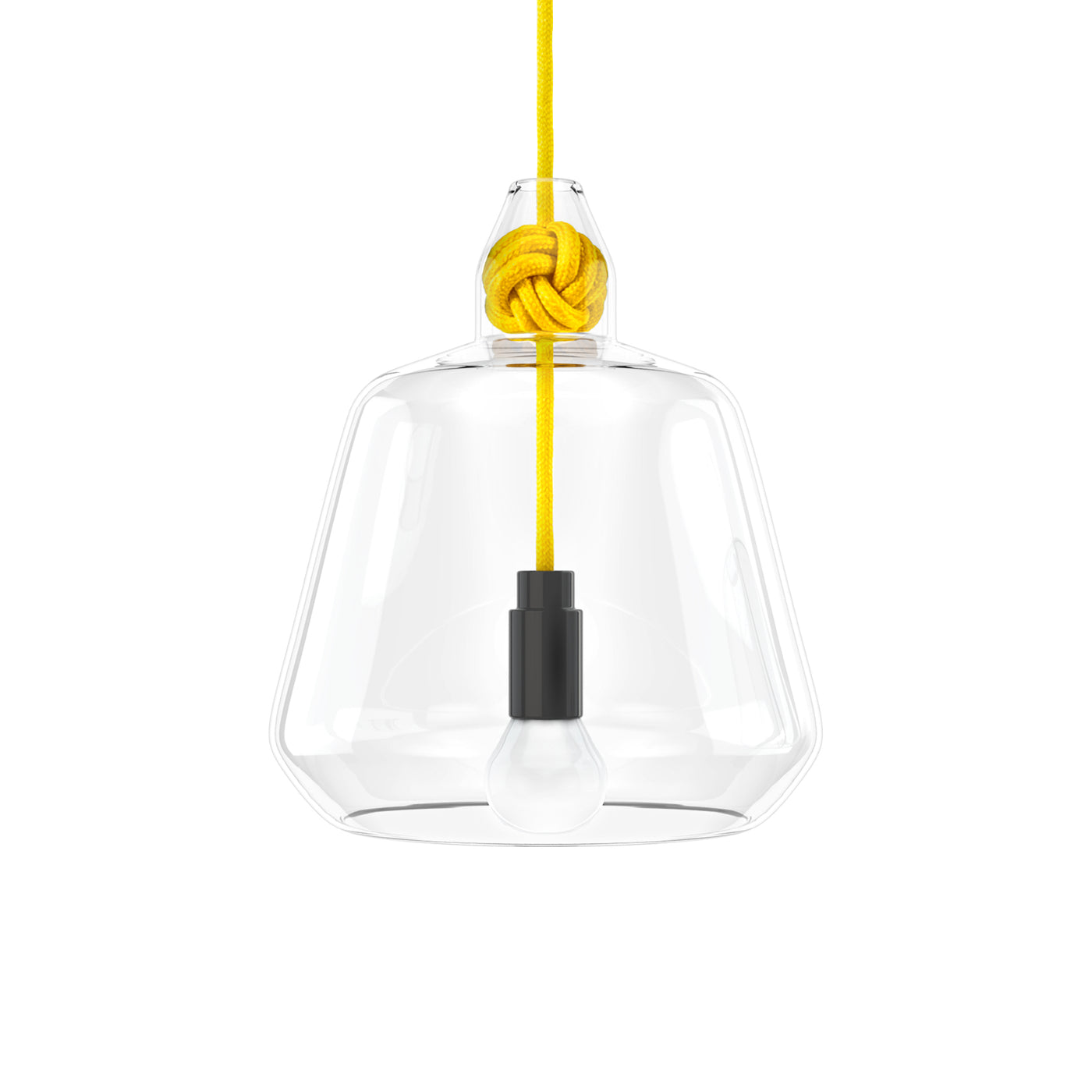 Vitamin Large Knot Pendant Lamp in yellow. Buy now from someday designs