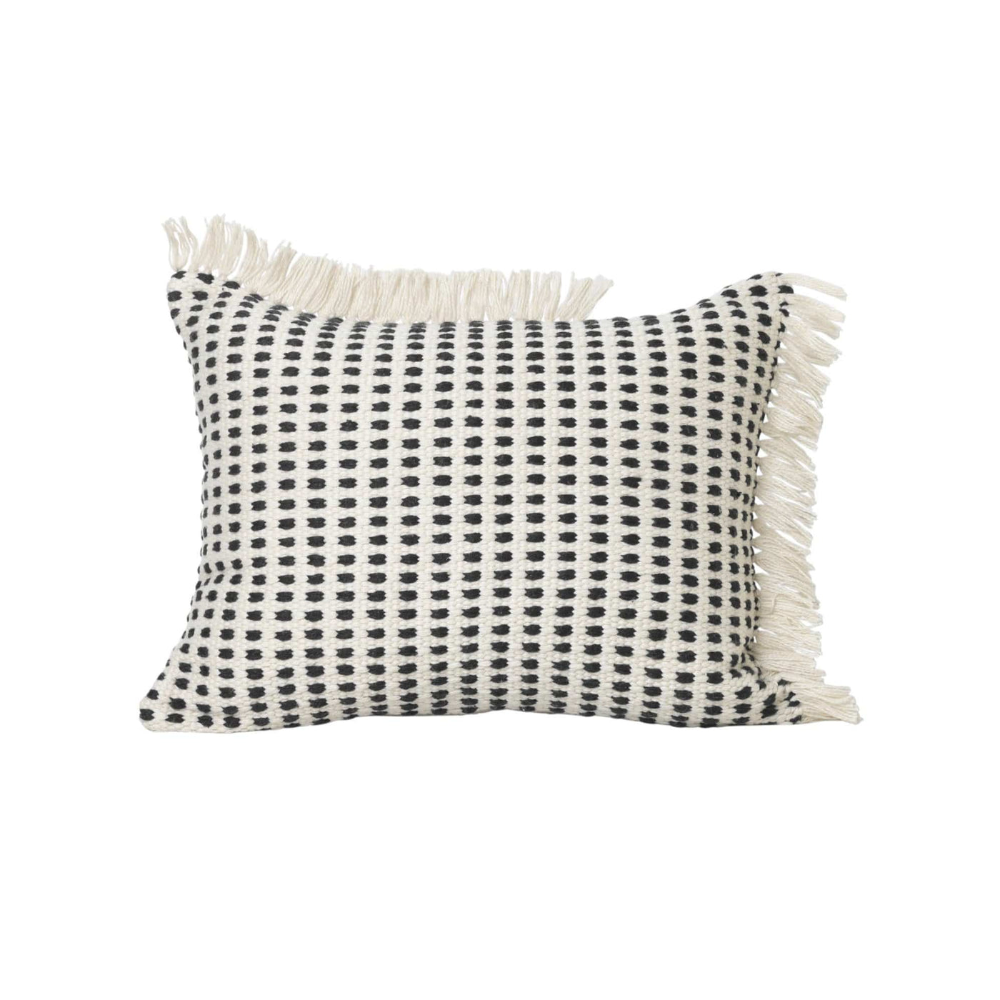 Ferm Living Way cushion made from 55 used plastic bottles. Available from someday designs