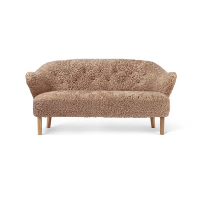 By Lassen Ingeborg sofa with natural oak legs. Made to order from someday designs. #colour_sheepskin-sahara