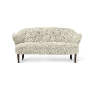 By Lassen Ingeborg sofa with smoked oak legs. Made to order from someday designs. #colour_sheepskin-green-tea