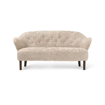 By Lassen Ingeborg sofa with smoked oak legs. Made to order from someday designs. #colour_sheepskin-moonlight