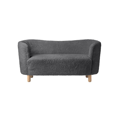 By Lassen Mingle sofa with natural oak legs. Made to order from someday designs. #colour_sheepskin-anthracite