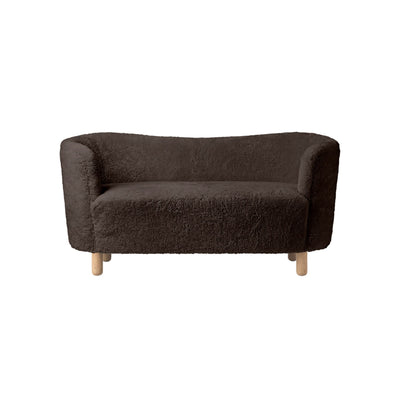 By Lassen Mingle sofa with natural oak legs. Made to order from someday designs. #colour_sheepskin-espresso