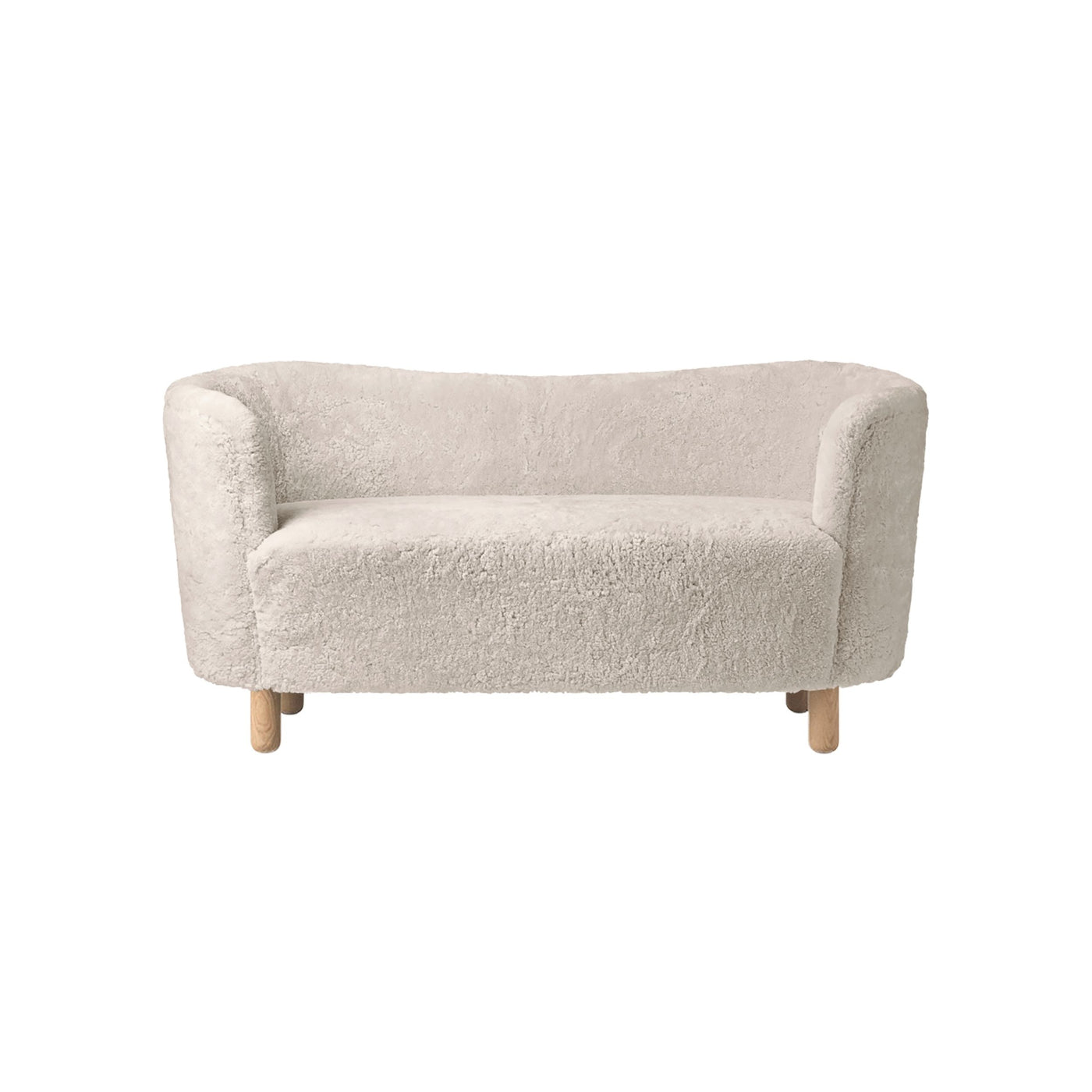 By Lassen Mingle sofa with natural oak legs. Made to order from someday designs. #colour_sheepskin-moonlight
