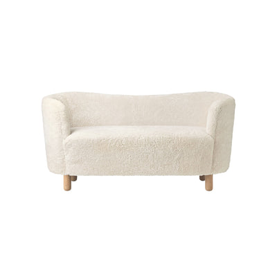 By Lassen Mingle sofa with natural oak legs. Made to order from someday designs. #colour_sheepskin-off-white