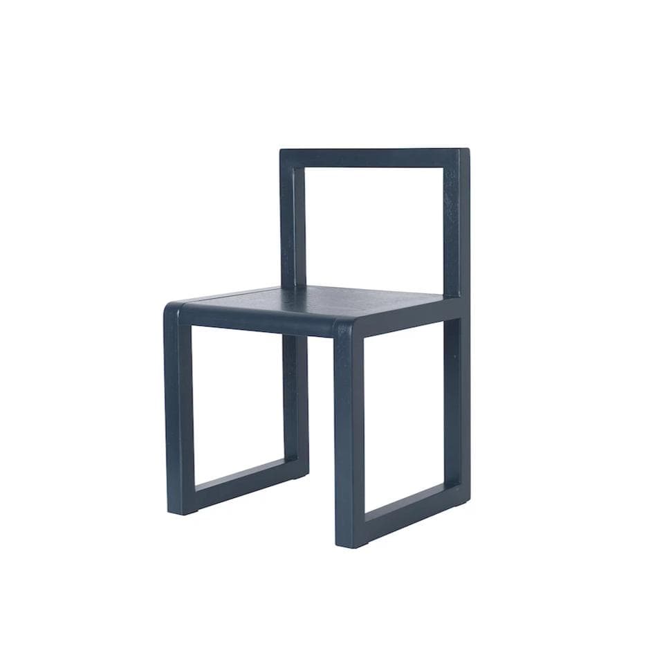 ferm living little architect chair in dark blue, available from someday designs. #colour_dark-blue