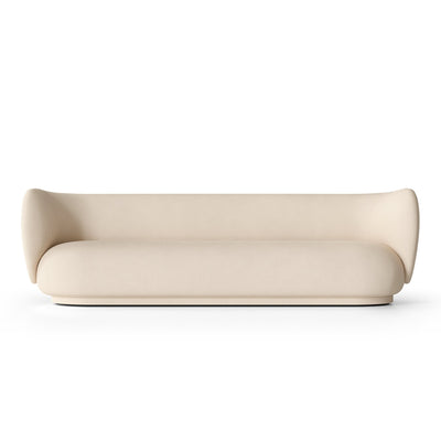 ferm LIVING Rico 4 seater sofa. Made to order from someday designs. #colour_off-white-soft
