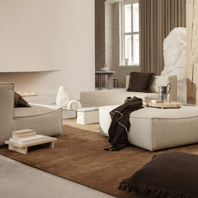 Ferm Living Catena Modular Sofa Series. Made to order from someday designs  #colour_dry-cotton-slub