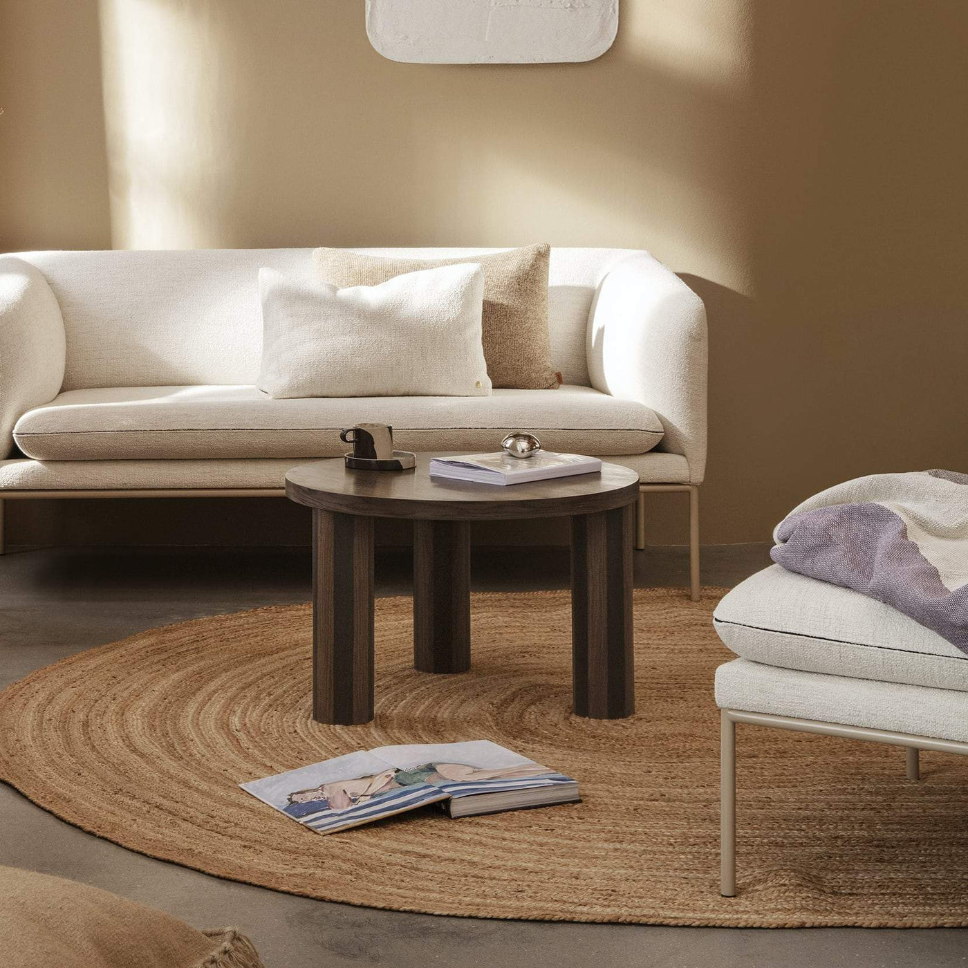 Ferm Living Post Coffee Table Lines. Shop online at someday designs