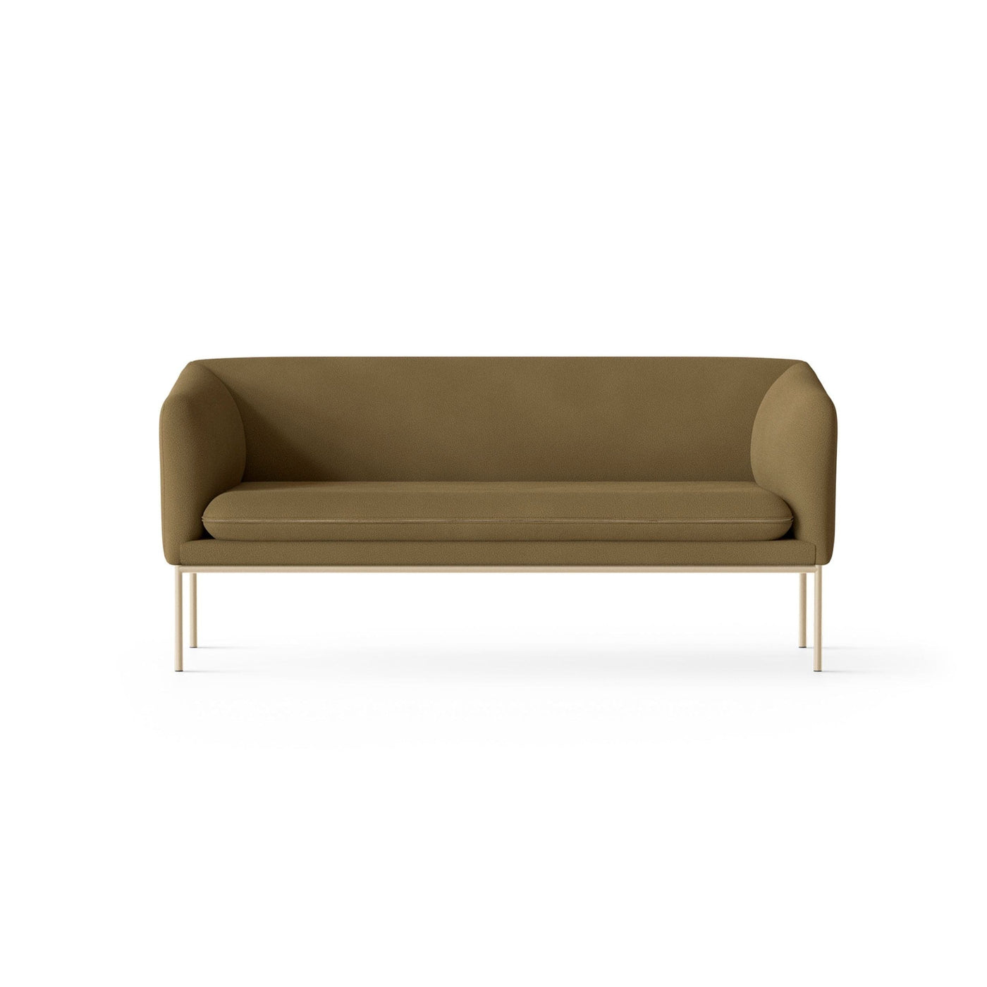 Ferm Living Turn 2 Seater sofa with cashmere frame. Made to order from someday designs. 