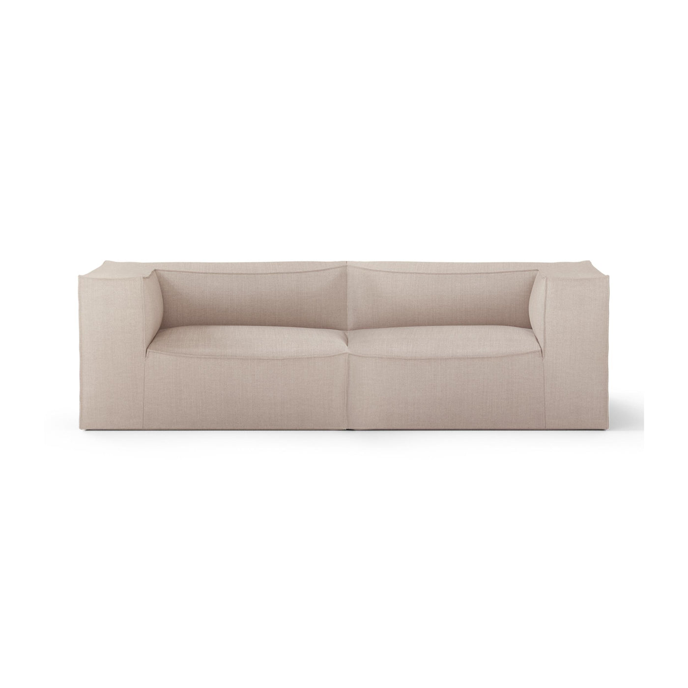 Ferm LIVING Catena Modular 2 Seater sofa. Made to order at someday designs #colour_linara-sand