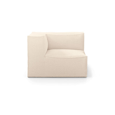 Ferm Living Catena Modular Series. Shop online at someday designs. L200 connecting corner in #colour_off-white-wool-boucle