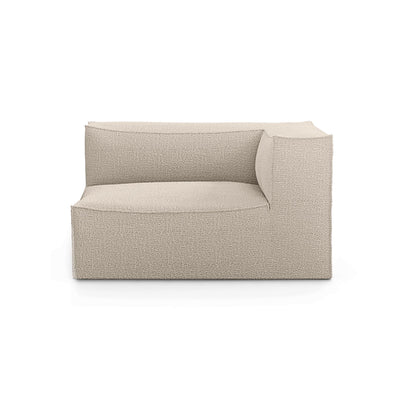 Ferm Living Catena Modular Series. Shop online at someday designs. L401 armrest right in #colour_natural-wool-boucle
