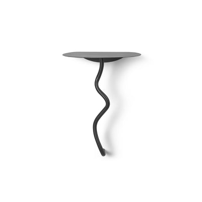 ferm LIVING Curvature Wall Table. Free UK delivery at someday designs. #colour_black-brass
