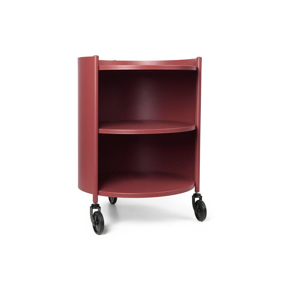 ferm LIVING Eve Storage table. Free UK delivery at someday designs. #colour_mahogany-red
