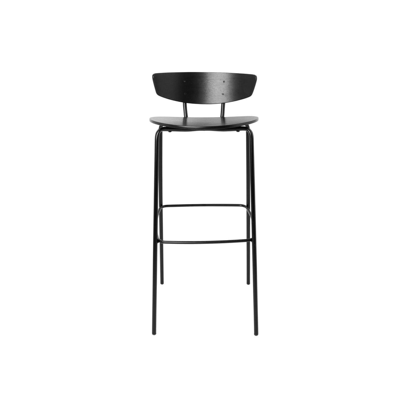 Ferm Living Herman Bar Chair in black. Free UK delivery from someday designs. #colour_black