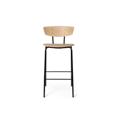 Ferm Living Herman Counter Chair in white oiled oak. Free UK delivery from someday designs. #colour_white-oiled-oak
