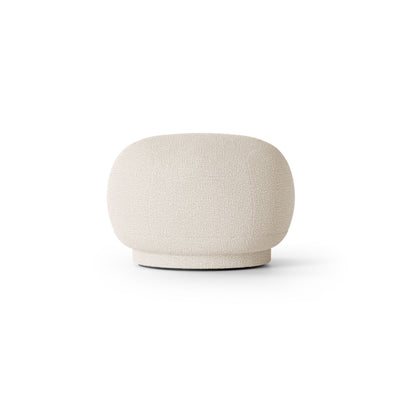 Ferm Living Rico pouf in off-white boucle. Shop online at someday designs. #colour_off-white-wool-boucle