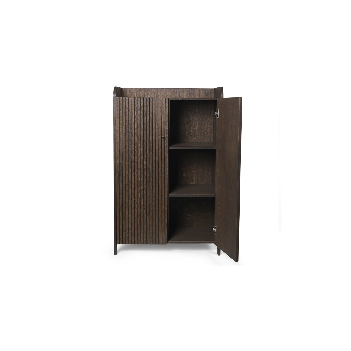 Ferm Living Sill cupboard low. Shop online at someday designs #colour_dark-stained-oak