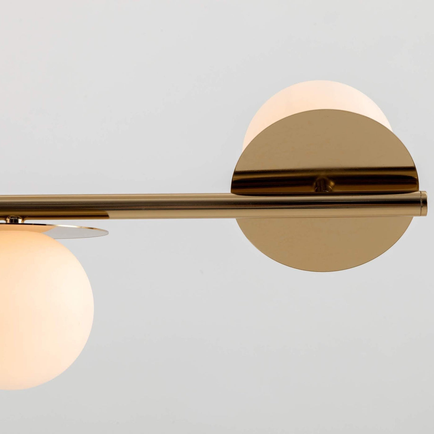 Houseof Opal Disk Ceiling Light. British design at someday designs. #colour_brass