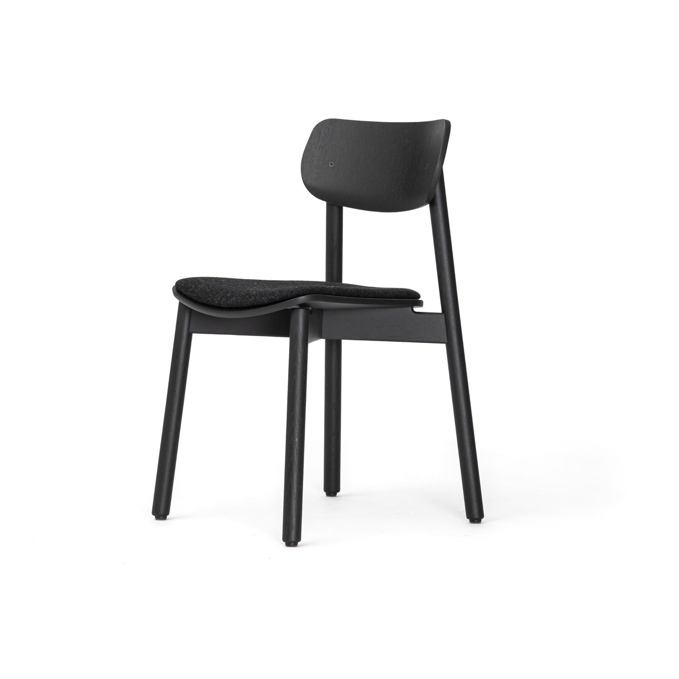 John Green Otis Chair Upholstered. British design at someday designs. #seat_pad_black-wool